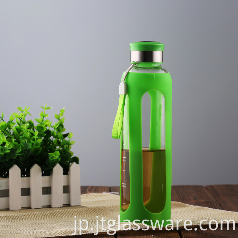 Custom glass water Sports Bottle